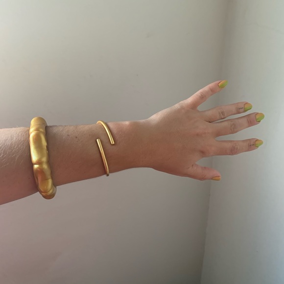 Madewell Jewelry - Madewell Brass Open Cuff